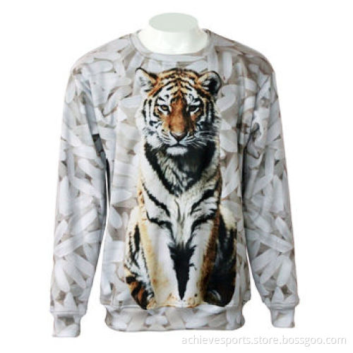 Custom design sweatshirt, 50% cotton and 50% polyester